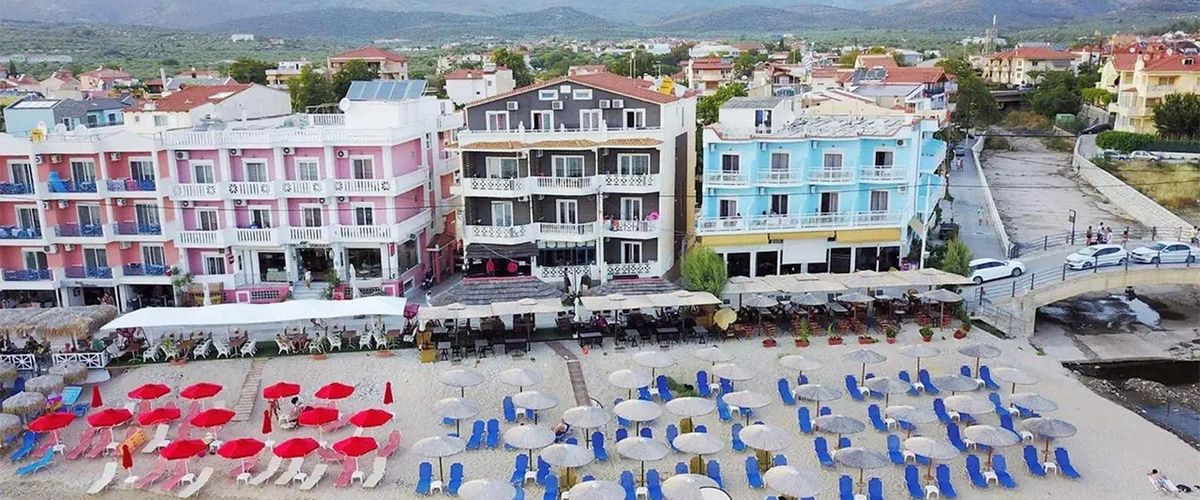 teren hotelu, obiekt