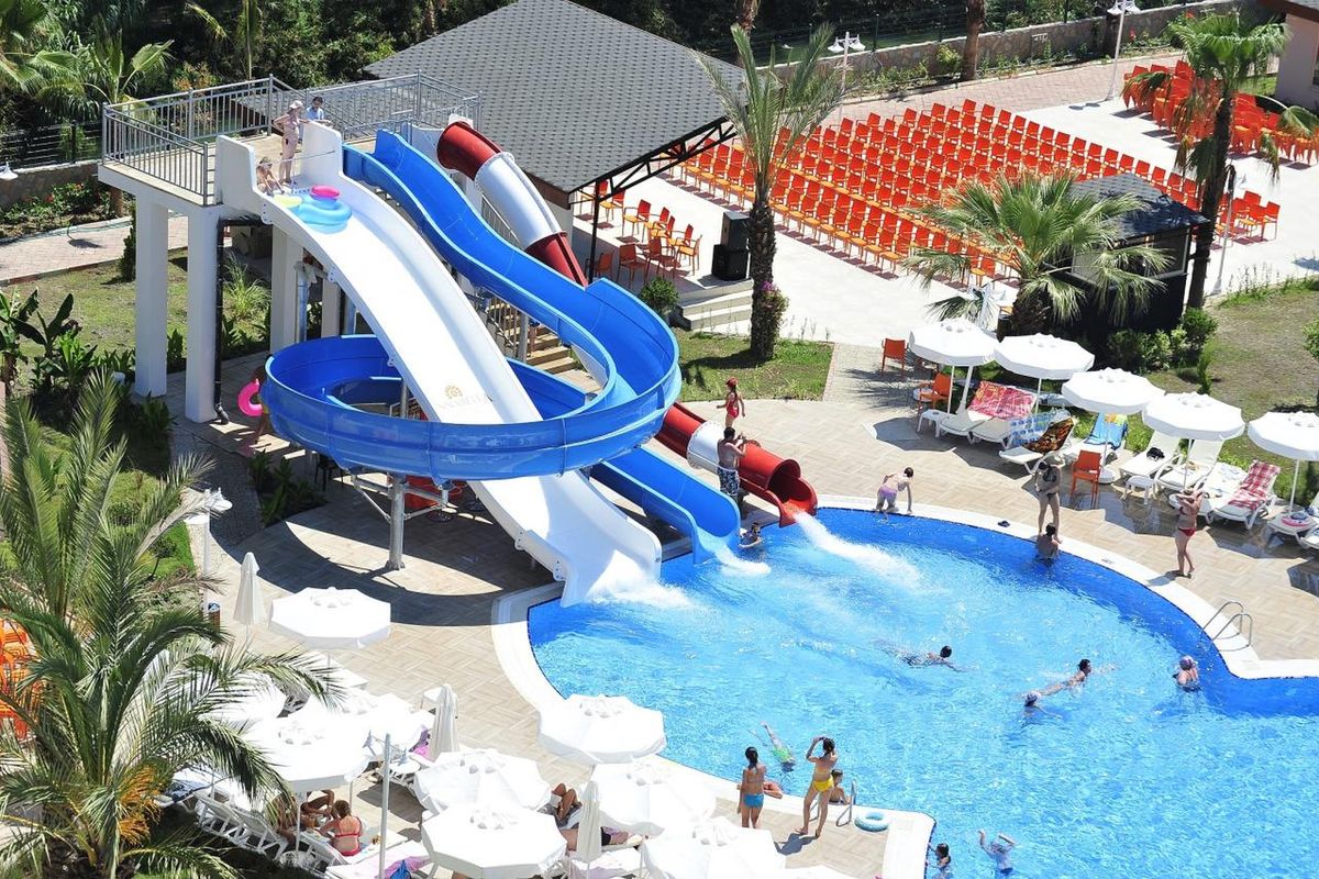 aquapark, zjeżdżalnia