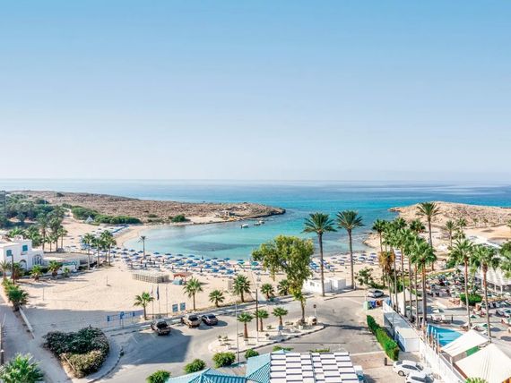 teren hotelu, plaża