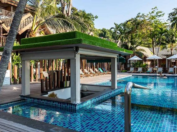 basen, pool bar