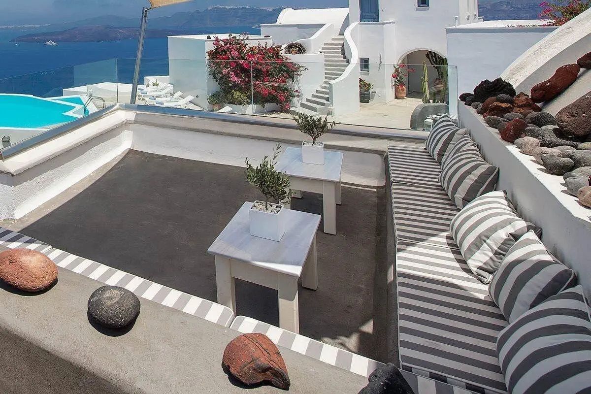 balkon / taras, basen, góry