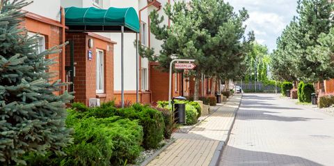 obiekt, teren hotelu