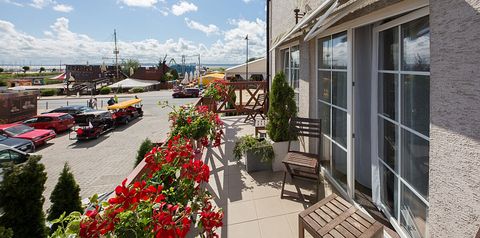 teren hotelu, balkon / taras