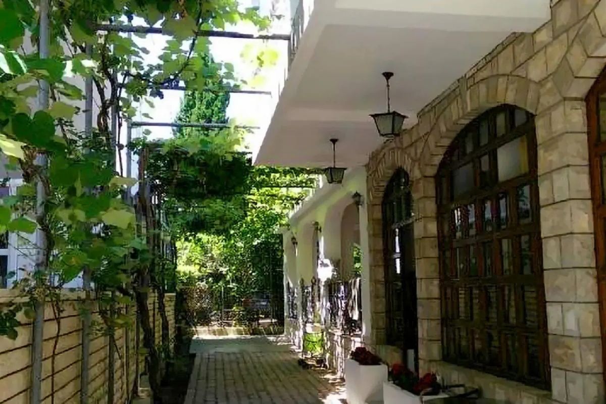 teren hotelu, obiekt