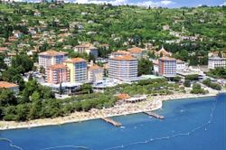 obiekt, teren hotelu, plaża