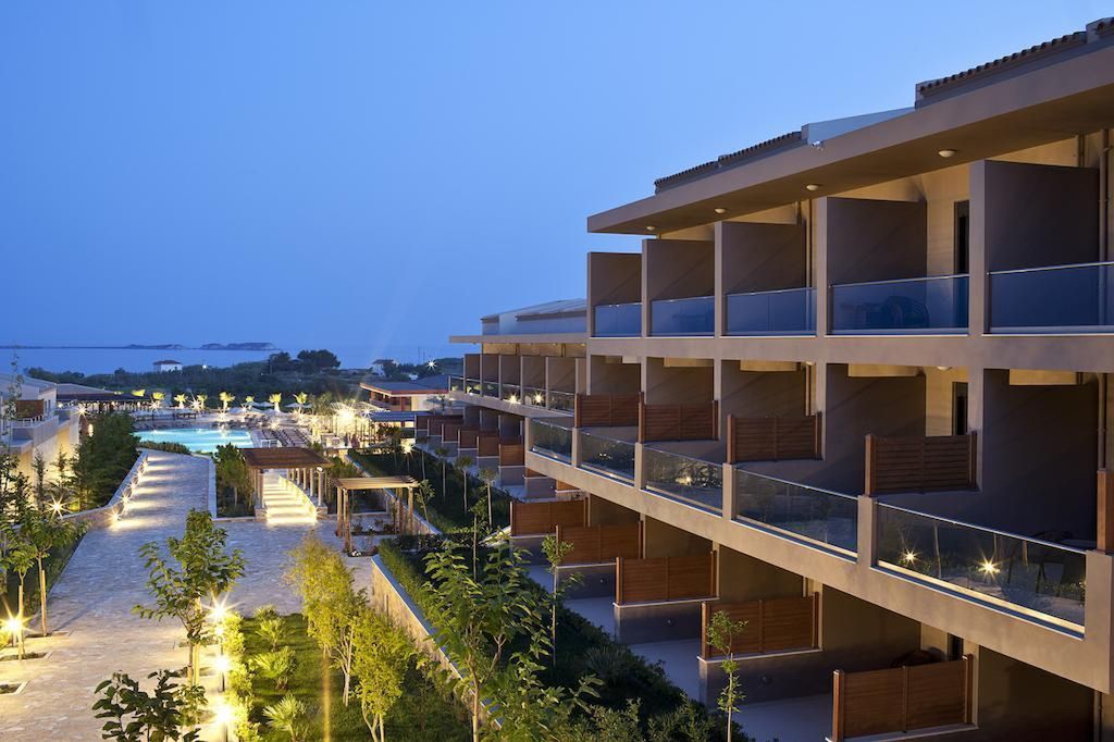 obiekt, teren hotelu