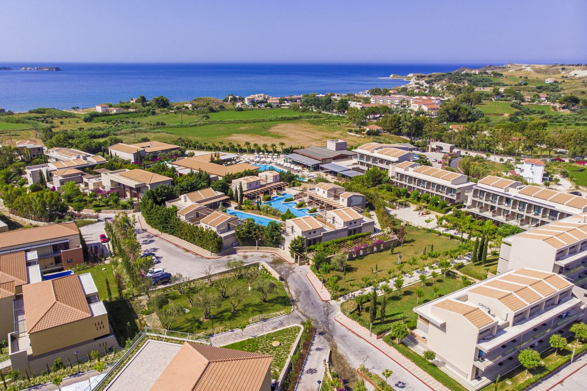 obiekt, teren hotelu