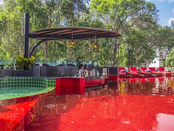 pool bar, basen