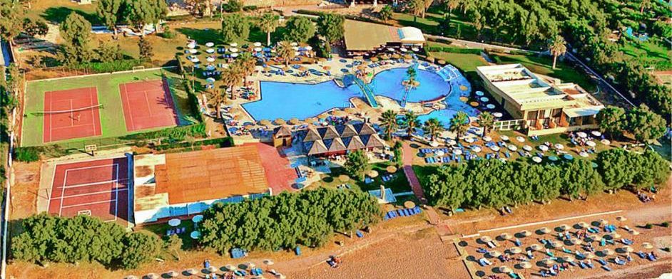 teren hotelu, plaża