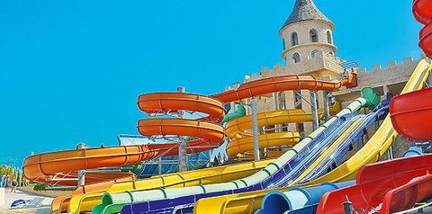 aquapark, zjeżdżalnia