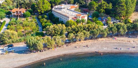 teren hotelu, plaża