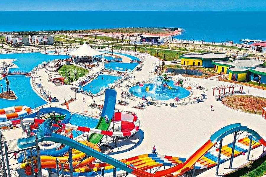 aquapark, zjeżdżalnia