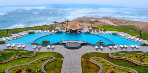 teren hotelu, basen, beach bar