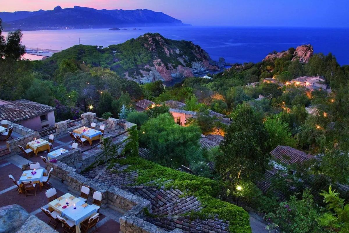 teren hotelu, restauracja