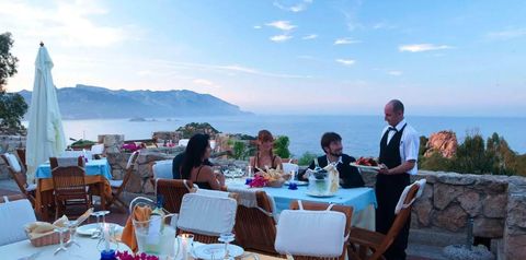 teren hotelu, restauracja