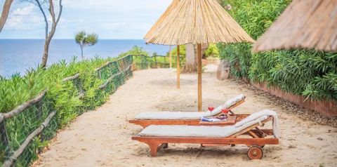 teren hotelu, plaża