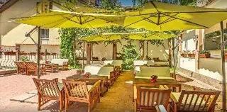 teren hotelu, kawiarnia