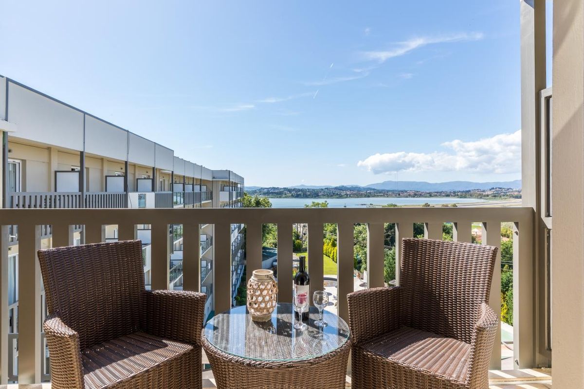 teren hotelu, balkon / taras