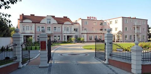 obiekt, teren hotelu