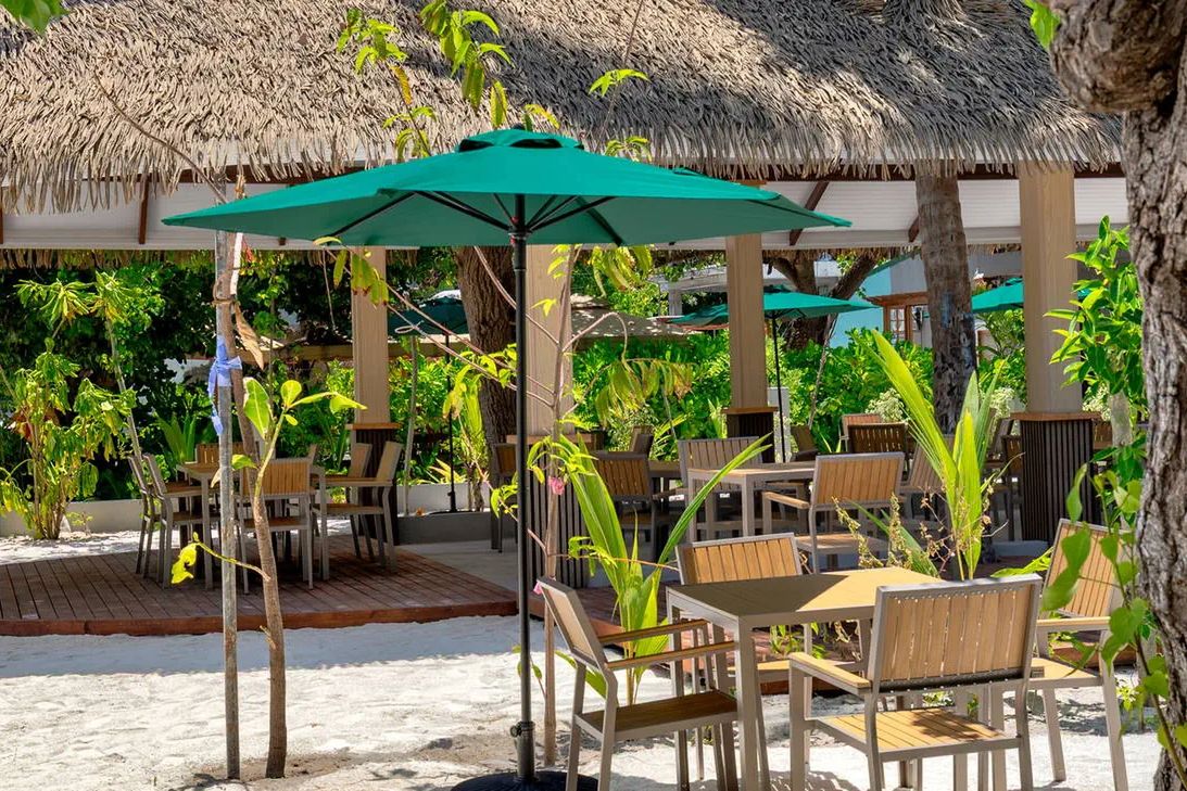 beach bar, teren hotelu