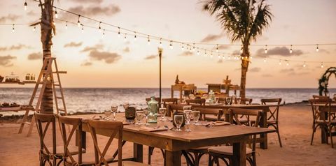 restauracja, plaża