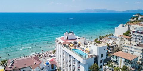 plaża, basen, obiekt