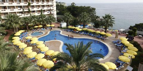 obiekt, teren hotelu, basen