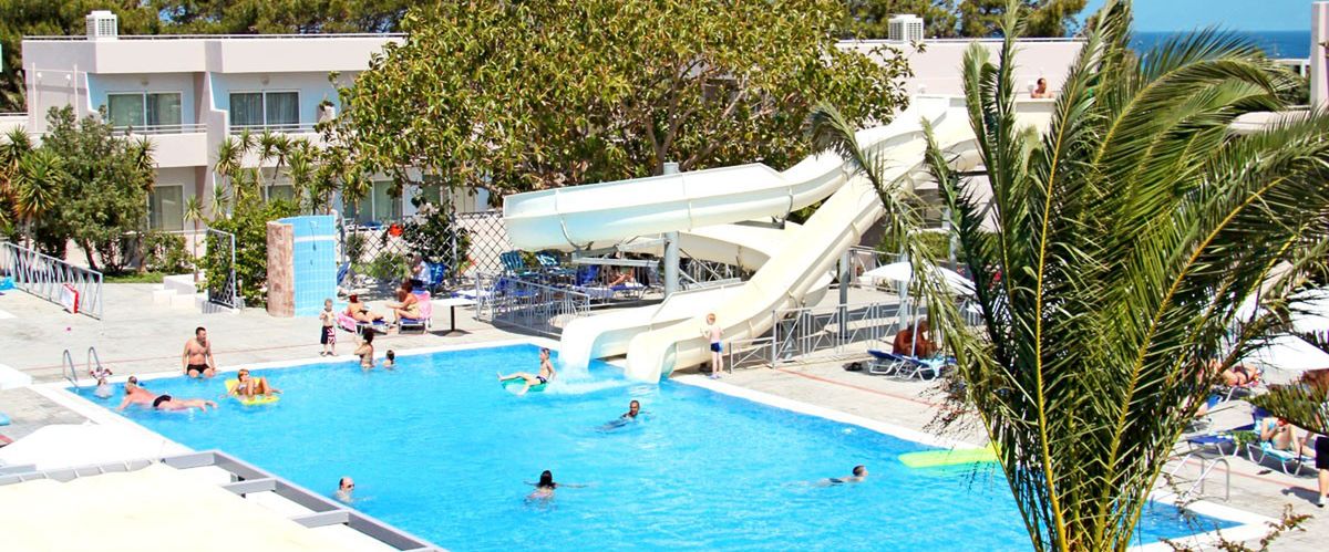 basen, zjeżdżalnia