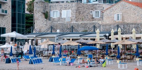 obiekt, restauracja, plaża