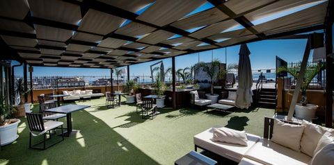 balkon / taras, teren hotelu