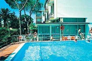 obiekt, teren hotelu, basen