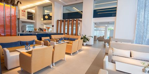 teren hotelu, kawiarnia