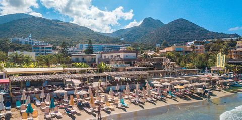 teren hotelu, plaża