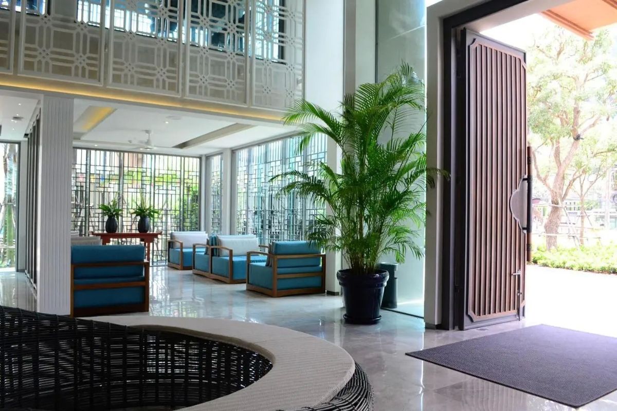 budynek główny, recepcja / lobby