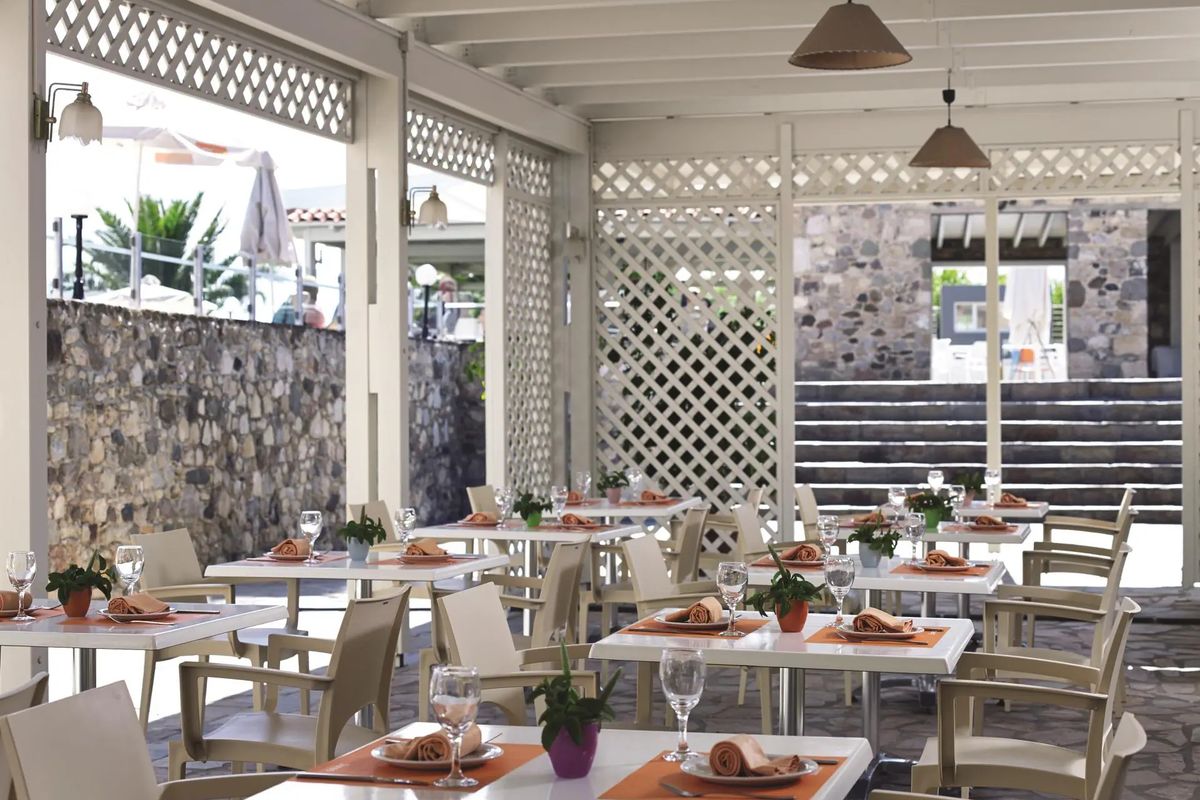 teren hotelu, restauracja