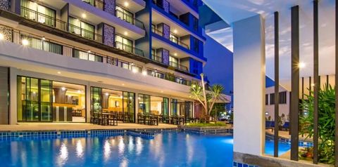 teren hotelu, basen