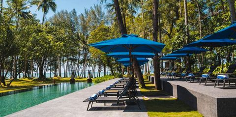 teren hotelu, basen