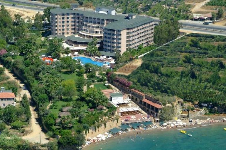 teren hotelu