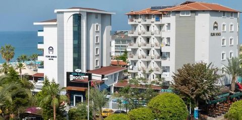 obiekt, teren hotelu, plaża