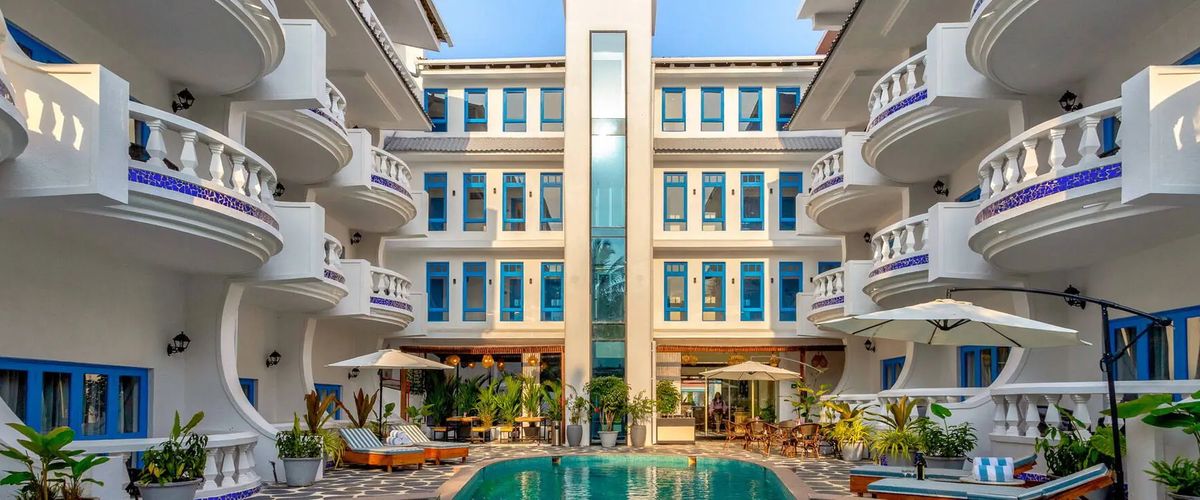 obiekt, balkon / taras, basen