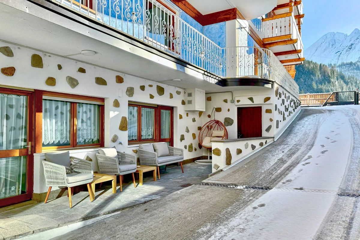 obiekt, teren hotelu, góry