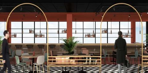 restauracja, drink bar