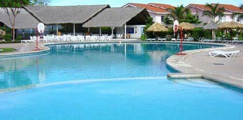 teren hotelu, basen