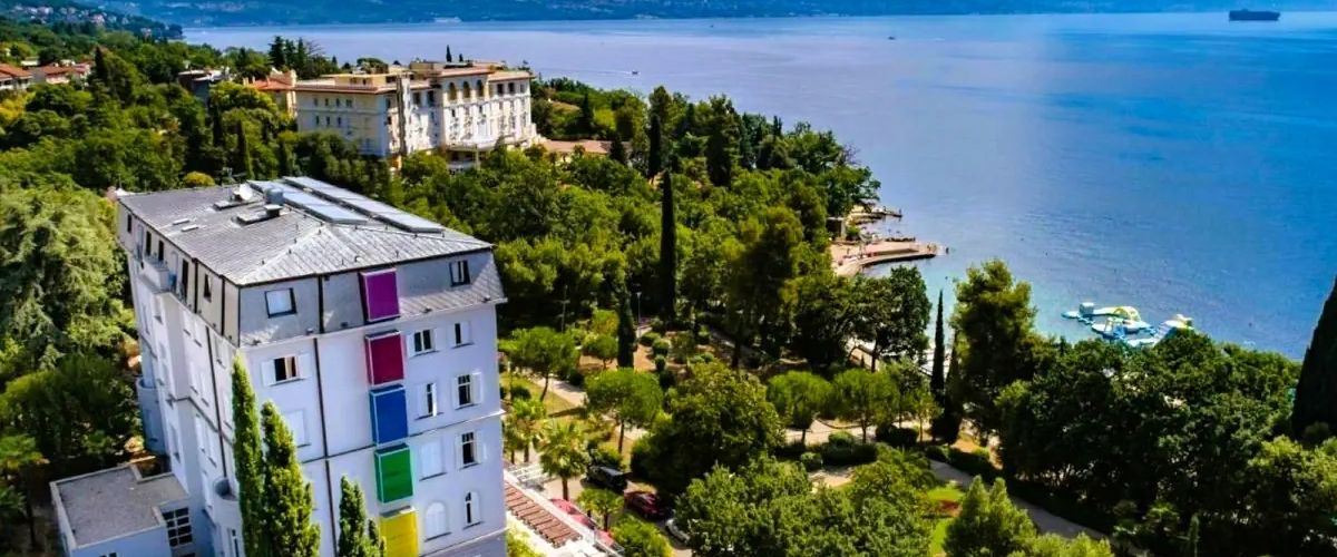 obiekt, teren hotelu, góry