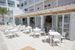 teren hotelu, basen, restauracja
