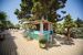teren hotelu, beach bar