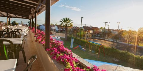 obiekt, teren hotelu