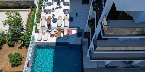 obiekt, teren hotelu, basen