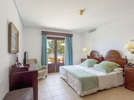 pokój z widokiem na morze, balkon / taras, pokój