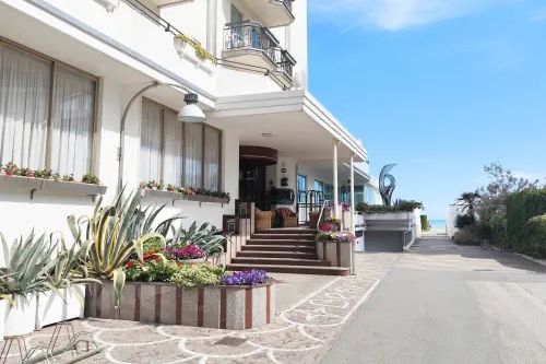 teren hotelu, obiekt